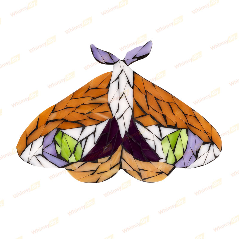 Moth Bundle Glass Mosaic Kit