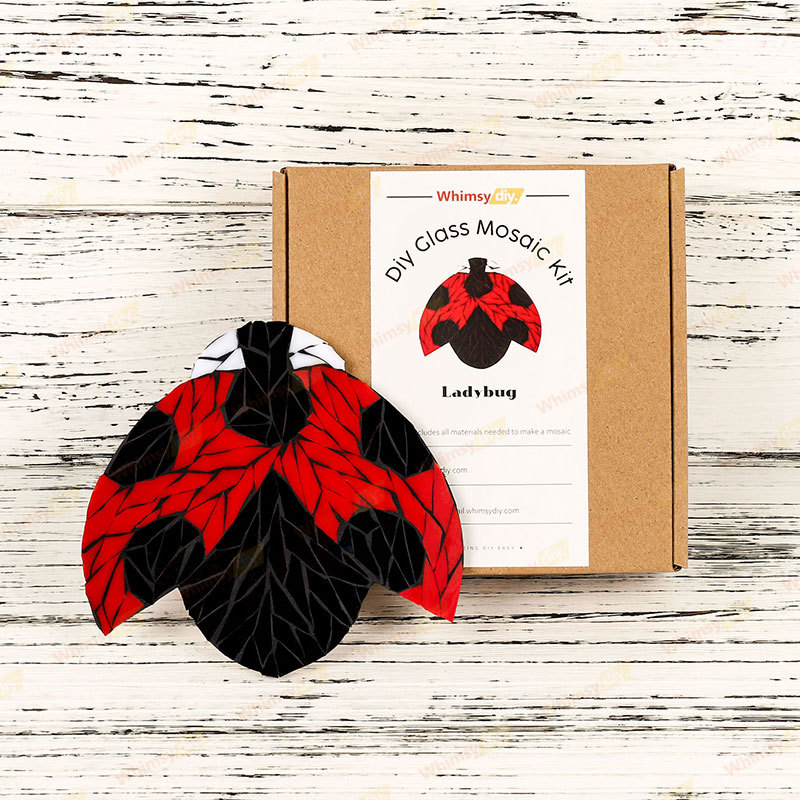 Ladybug Glass Mosaic Kit
