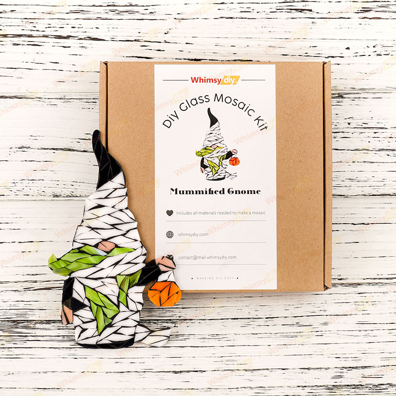 Mummified Gnome Glass Mosaic Kit
