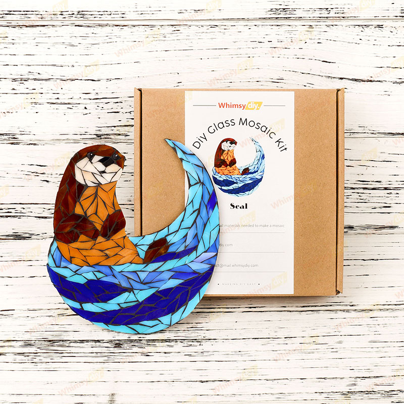 Seal Glass Mosaic Kit-Ships on 8/10