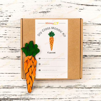 Carrot Glass Mosaic Kit-Ships on 8/10