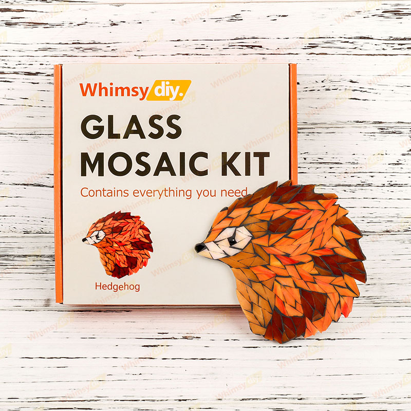 Hedgehog Glass Mosaic Kit