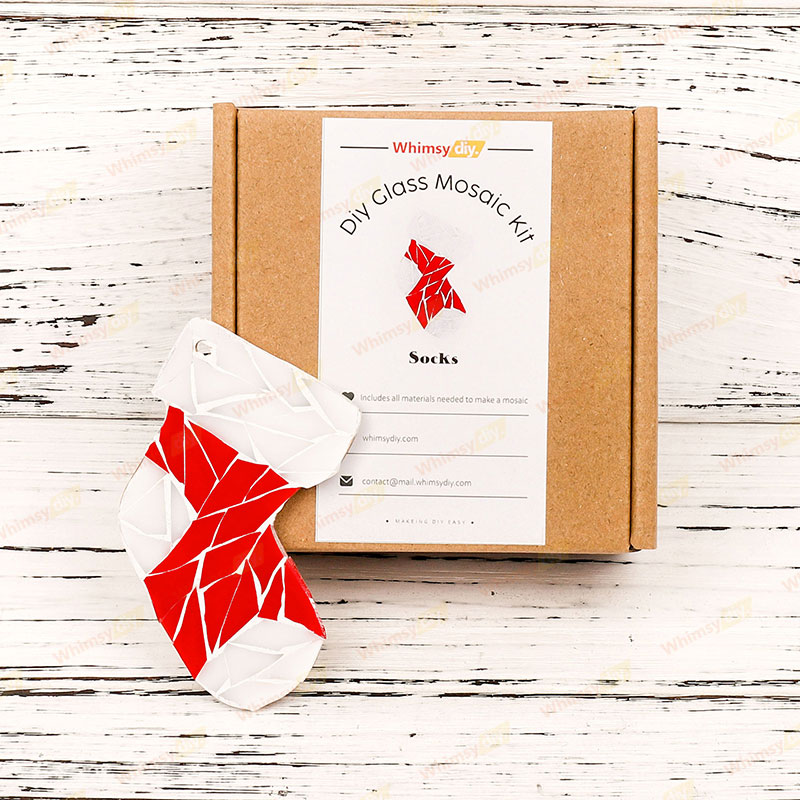 Socks Glass Mosaic Kit