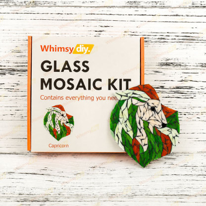 Whimsy DIY Twelve Constellations-Capricorn Glass Mosaic Kit Puzzles