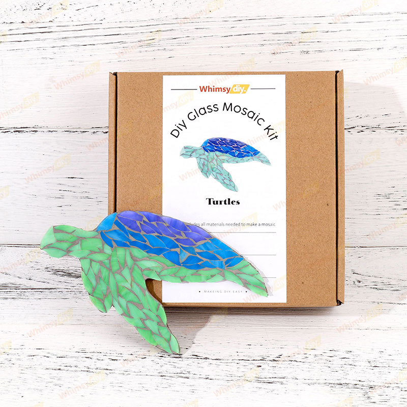Turtles Glass Mosaic Kit