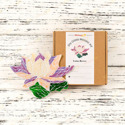 Lotus Glass Mosaic Kit