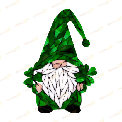 Clover Gnome Glass Mosaic Kit