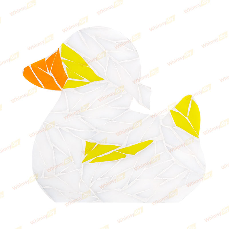 Mummy Duck Glass Mosaic Kit