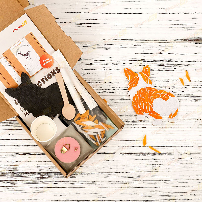 Corgi Glass Mosaic Kit