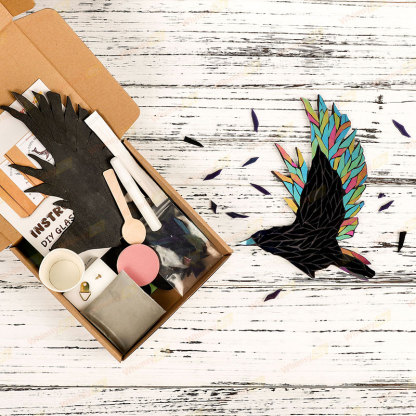Raven Glass Mosaic Kit