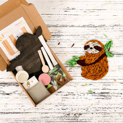 Sloth Glass Mosaic Kit