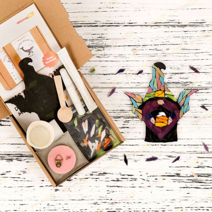 Bat Gnome Glass Mosaic Kit
