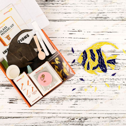 Tropical Fish Glass Mosaic Kit