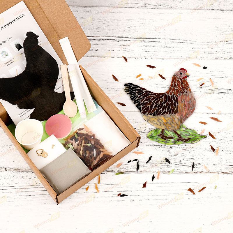 Hen Glass Mosaic Kit [New Pre-Order Special: Ships February 28th]