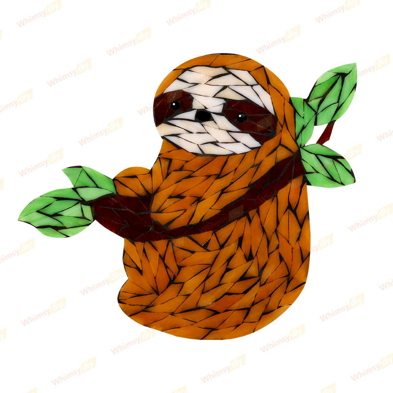 Sloth Glass Mosaic Kit