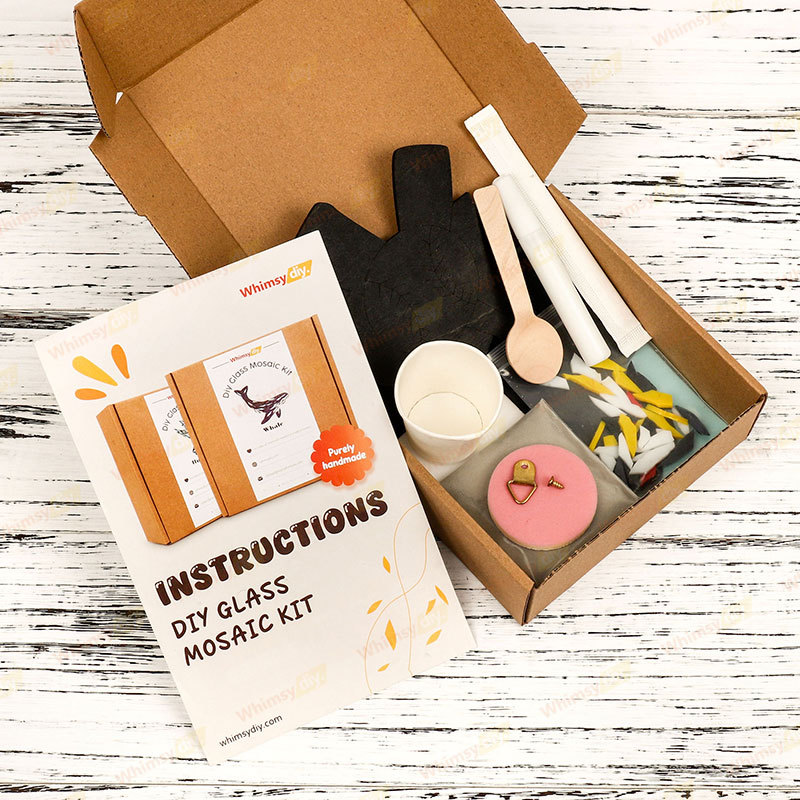 Baseball Stained Glass Mosaic Kit