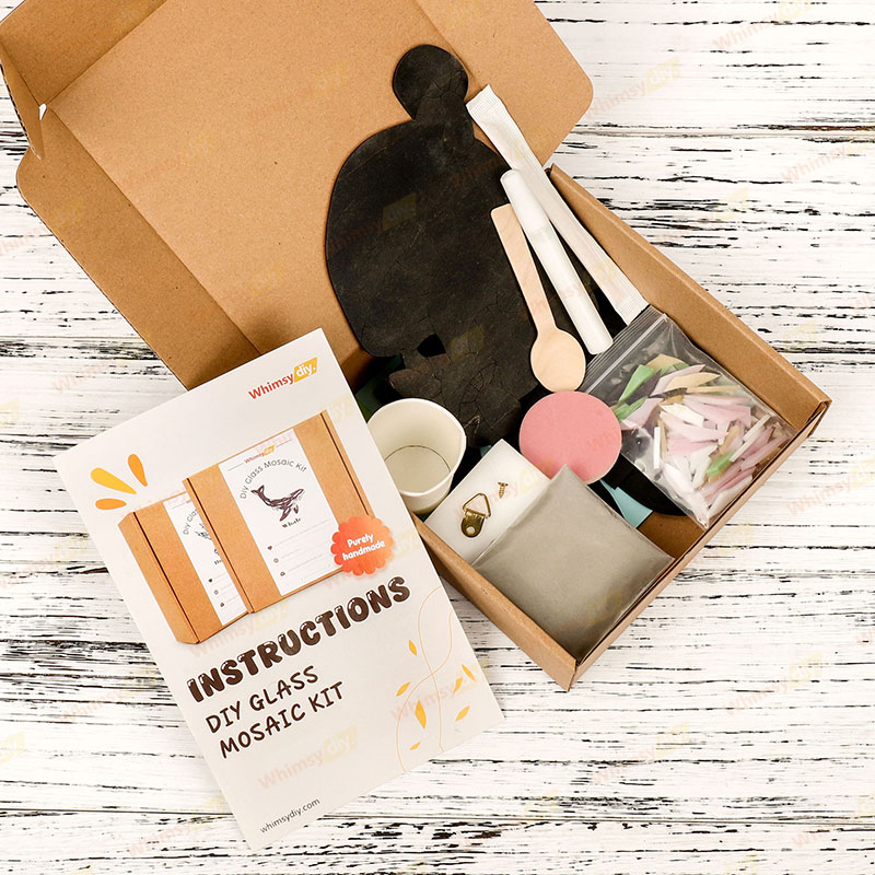 Mushroom House Glass Mosaic Kit