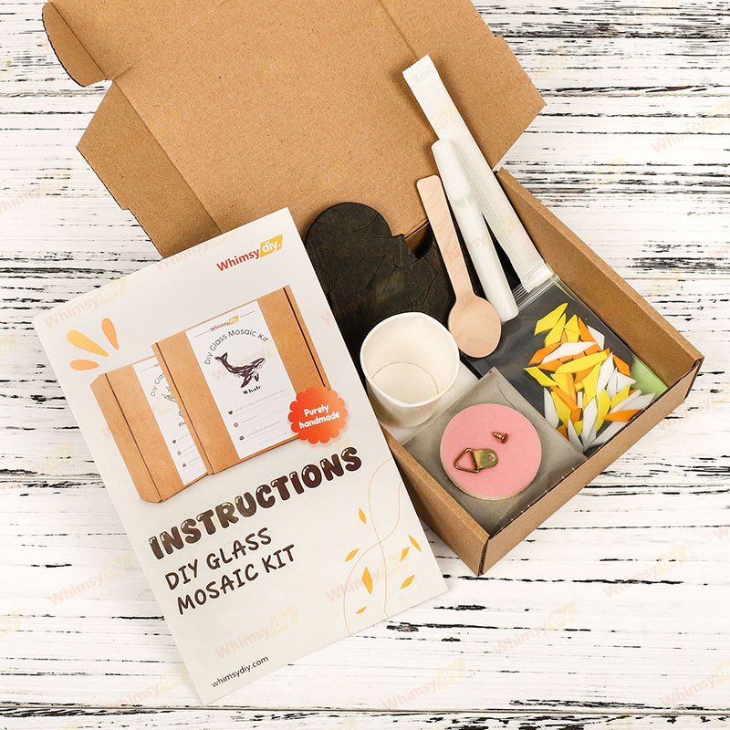 Mummy Duck Glass Mosaic Kit