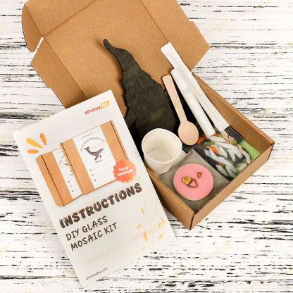 Mummified Gnome Glass Mosaic Kit