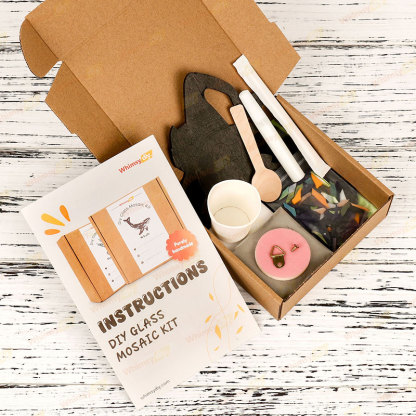 Sorceress Gnome Glass Mosaic Kit