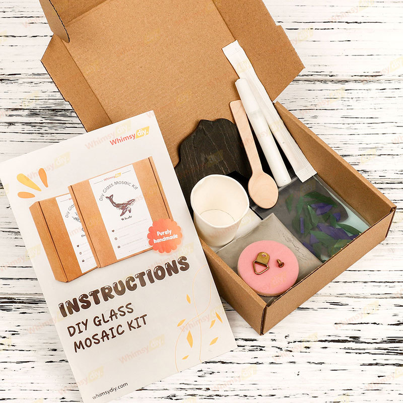 Stegosaurus Glass Mosaic Kit