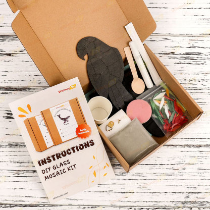 Parrot Glass Mosaic Kit