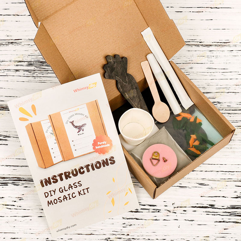 Carrot Glass Mosaic Kit-Ships on 8/10