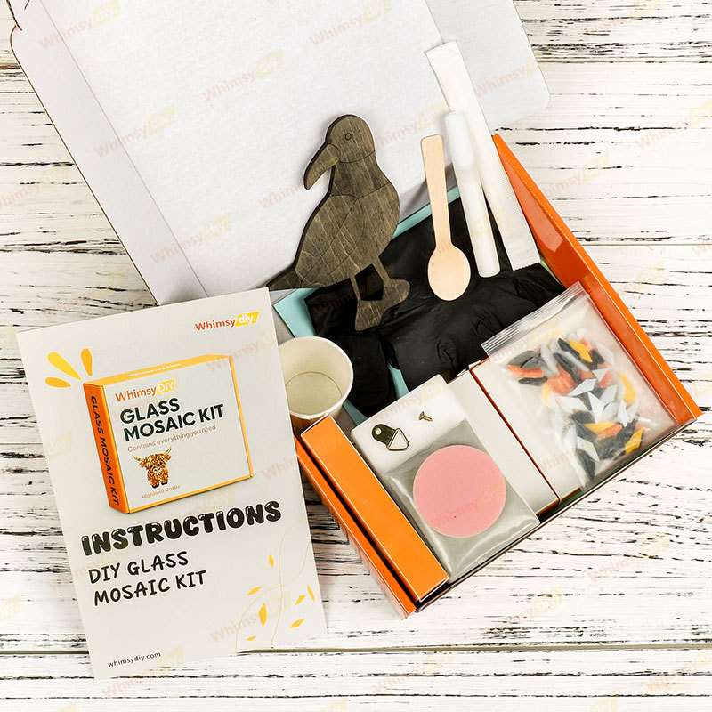 Whimsy DIY Seagull Glass Mosaic Kit Whimsy DIY