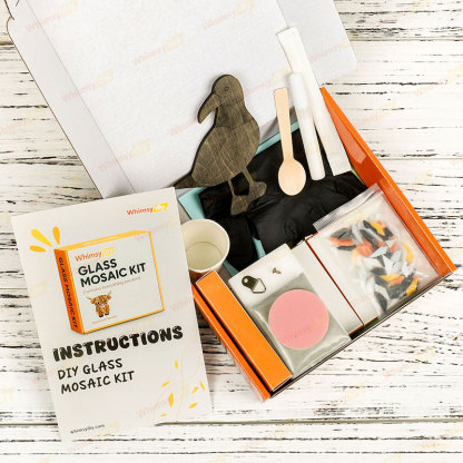 Whimsy DIY Seagull Glass Mosaic Kit Whimsy DIY