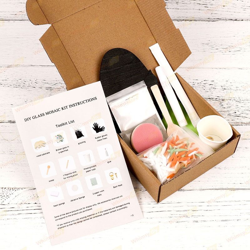 Flower Easter Egg Glass Mosaic Kit [New Pre-Order Special: Ships February 28th]