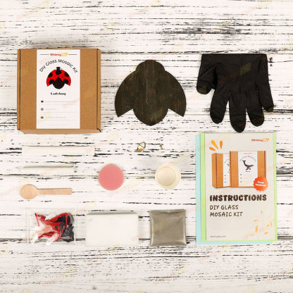 Ladybug Glass Mosaic Kit