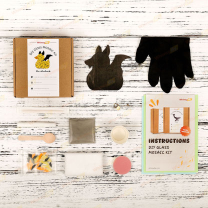 Devil's Duck Glass Mosaic Kit