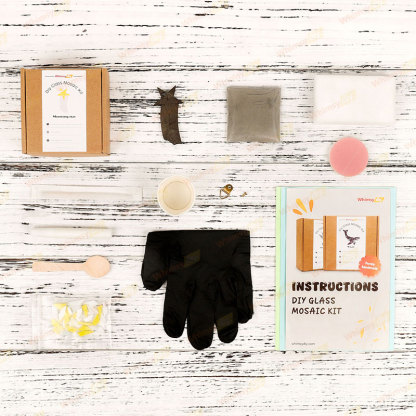 Meteorite Christmas Ornaments Glass Mosaic Kit