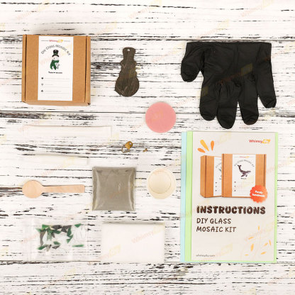 Snowman Glass Mosaic Kit