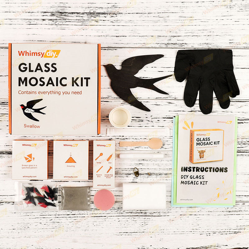 Swallow Glass Mosaic Kit