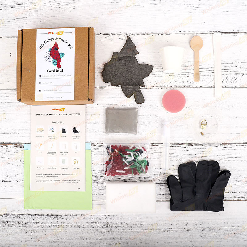 Cardinal Glass Mosaic Kit