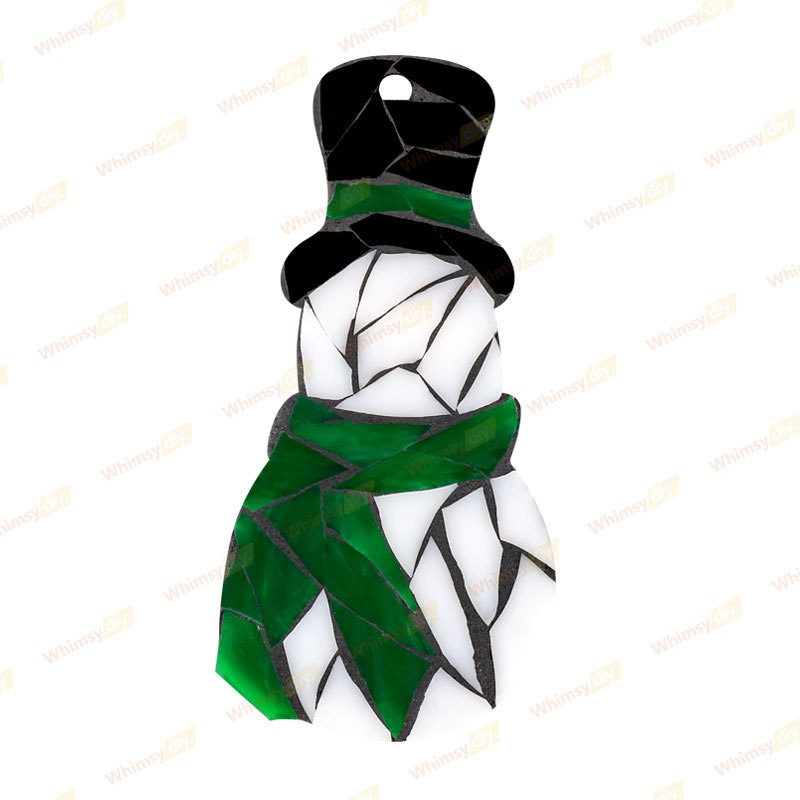 Snowman Glass Mosaic Kit