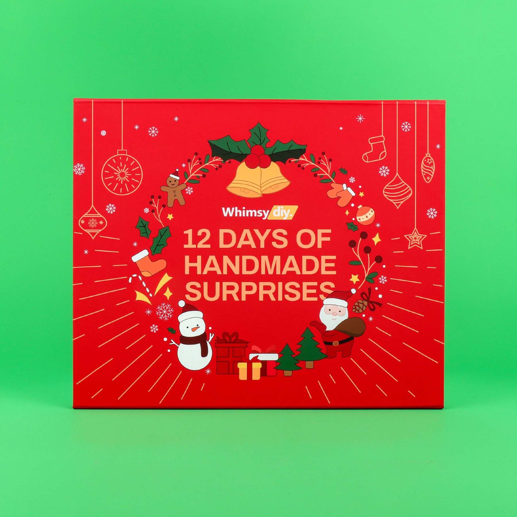 WhimsyDIY 12 Days of Christmas Advent Calendar | A Crafty Surprise Every Day