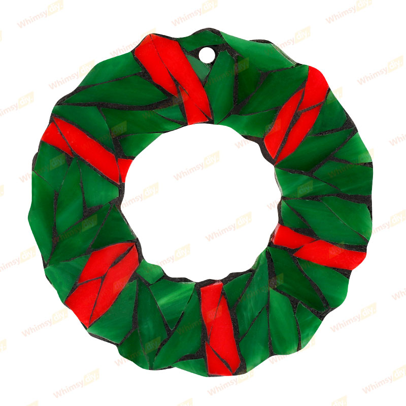 Christmas Wreath Glass Mosaic Kit