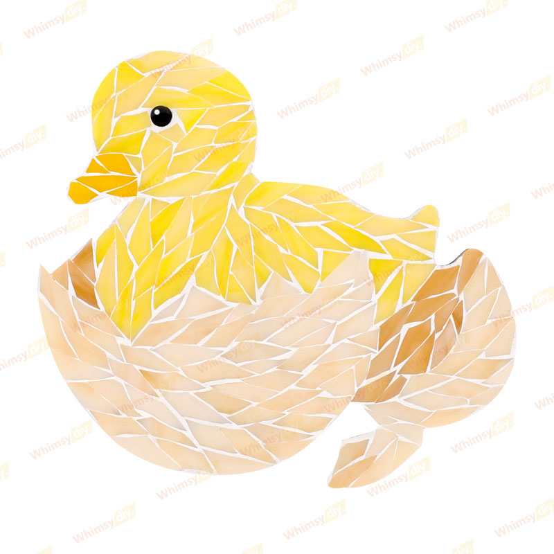 Hatchling Duck Glass Mosaic Kit