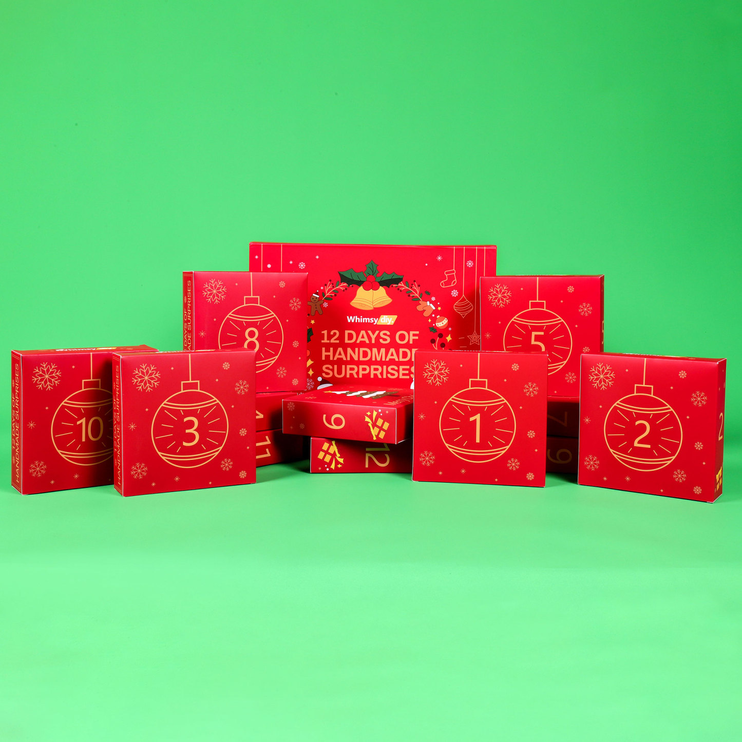 WhimsyDIY 12 Days of Christmas Advent Calendar | A Crafty Surprise Every Day