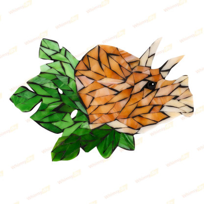 Plantae Triceratops Glass Mosaic Kit