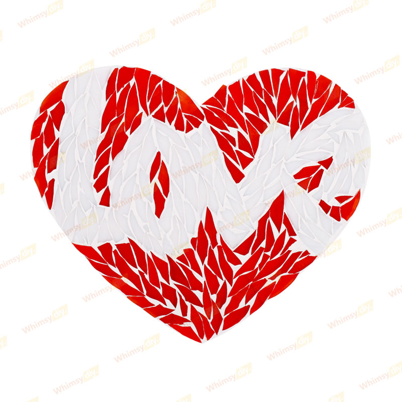 LOVE Glass Mosaic Kit [New Pre-Order Special: Ships February 28th]