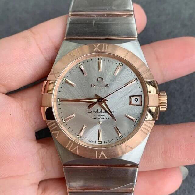 OMEGA CONSTELLATION 123.20.38.21.02.001 VS FACTORY WHITE DIAL