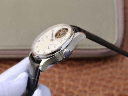 IWC PORTUGUESE REAL TOURBILLON IW504202 ZF FACTORY WHITE DIAL