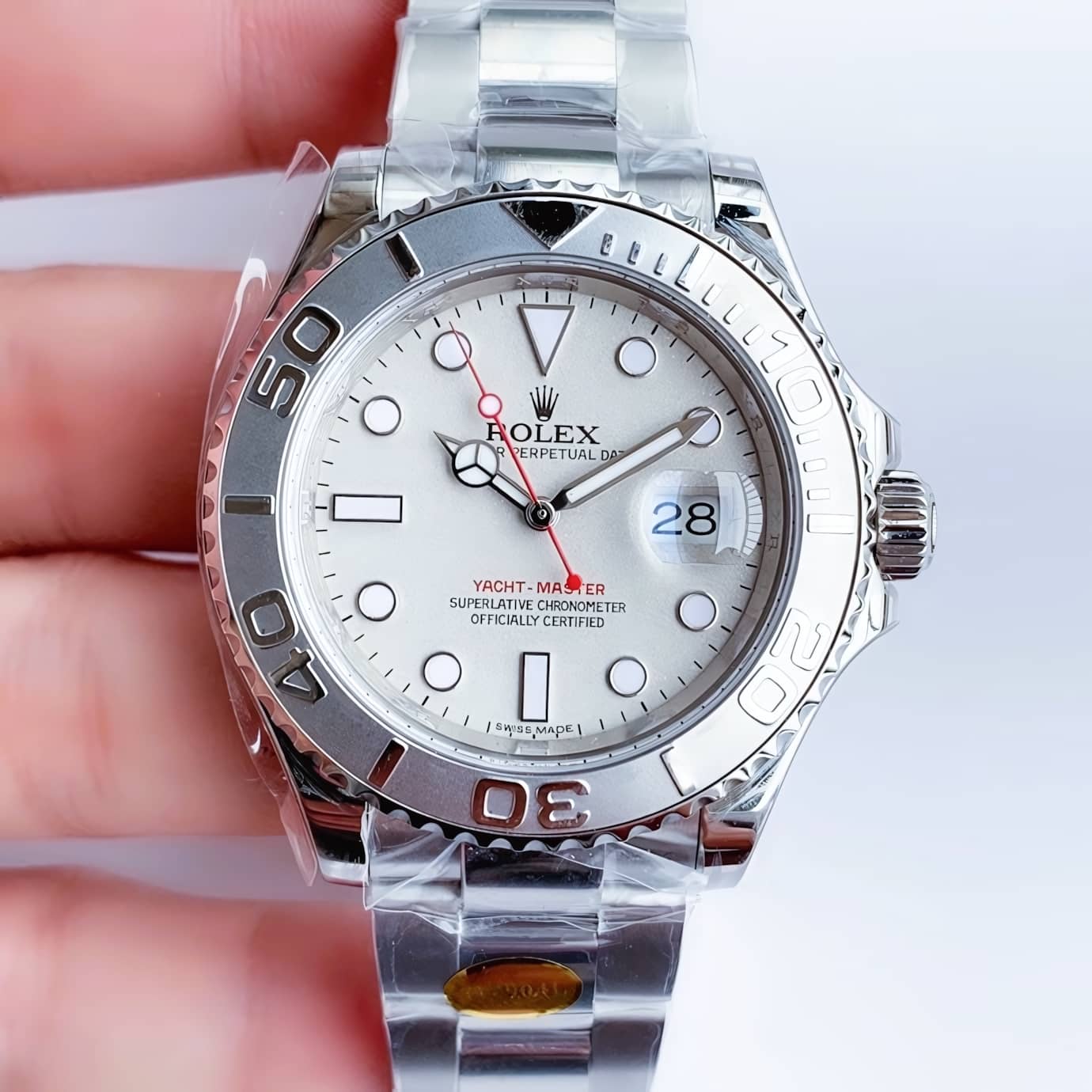 Rolex Yacht-Master 16622 Silver Dial Oyster Super Clone 40mm