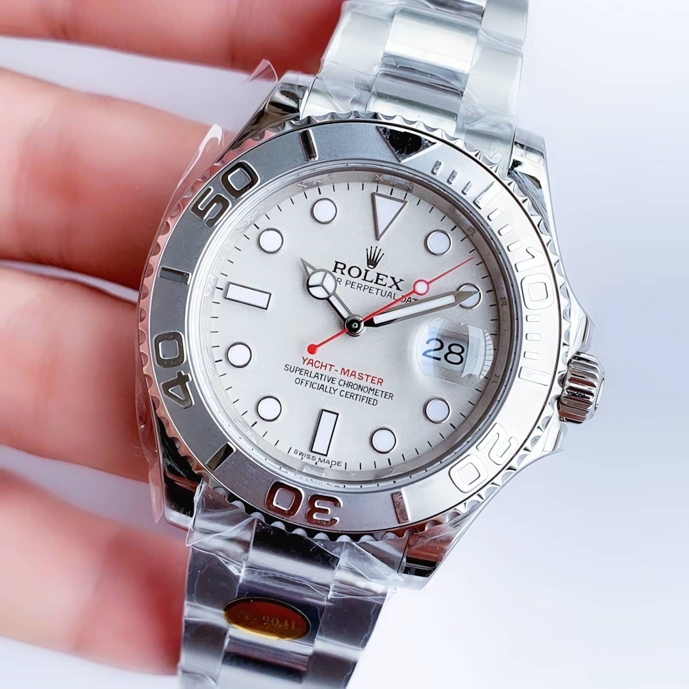 Rolex Yacht-Master 16622 Silver Dial Oyster Super Clone 40mm