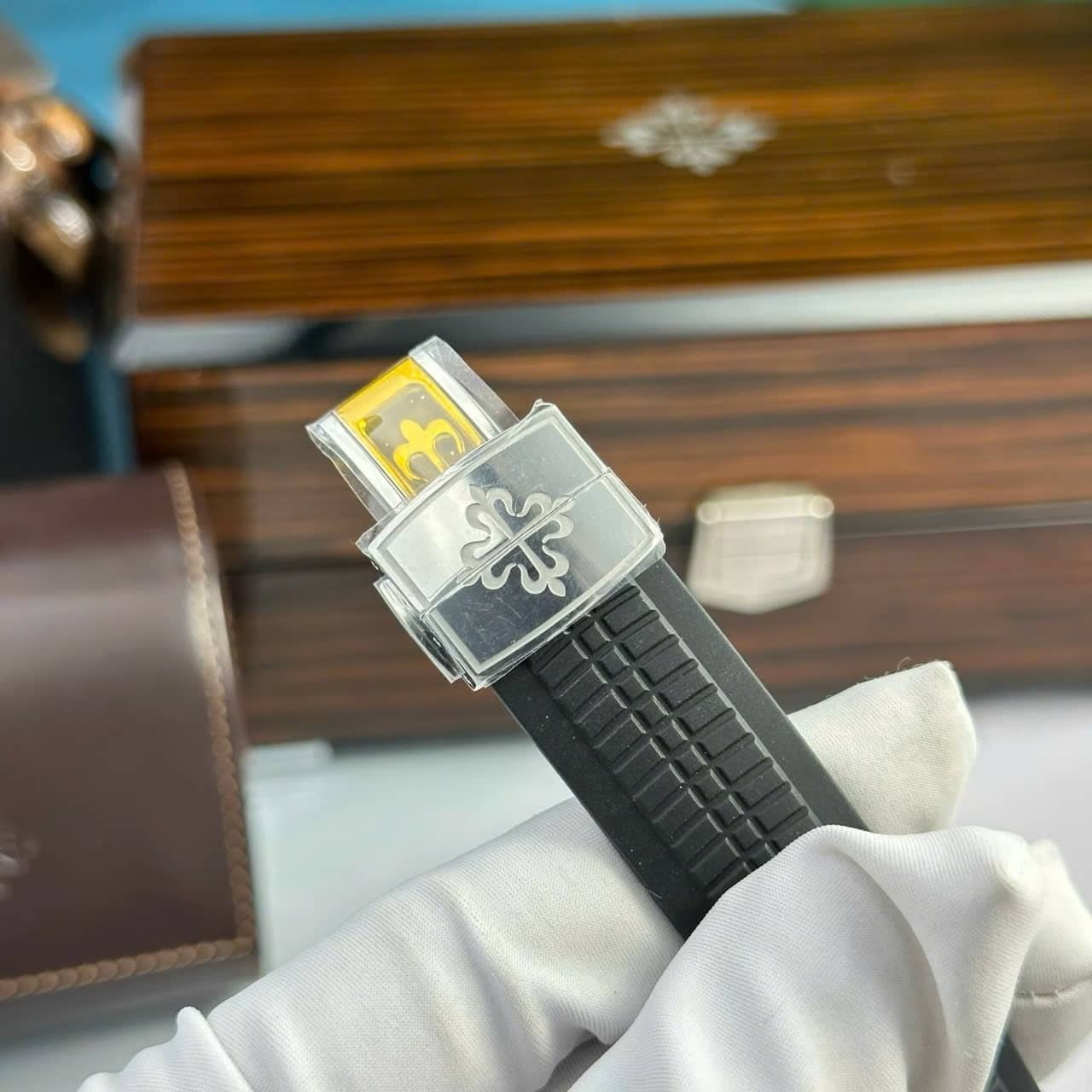 Patek Philippe Aquanaut 5164A-001 Grey Dial Replica ZF 40.8mm