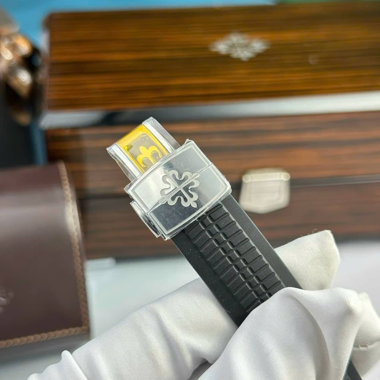 Patek Philippe Aquanaut 5164A-001 Grey Dial Replica ZF 40.8mm