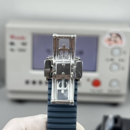 Patek Philippe Aquanaut 5164G-001 Blue-Gray Dial Rubber Band Best Replica 40.8mm